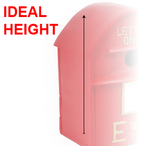 Easylife post box bird house, nest box, nester, post box bird nester