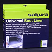 BOOT LINER UNIVERSAL FIT