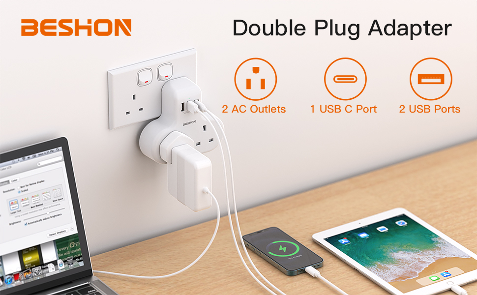 double plug adaptor