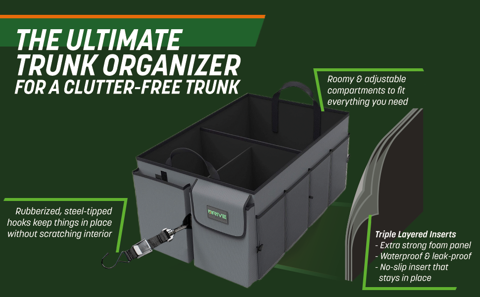 ultimate trunk organizer