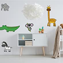 Safari wall stickers