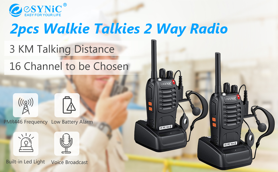 eSynic Walkie Talkie