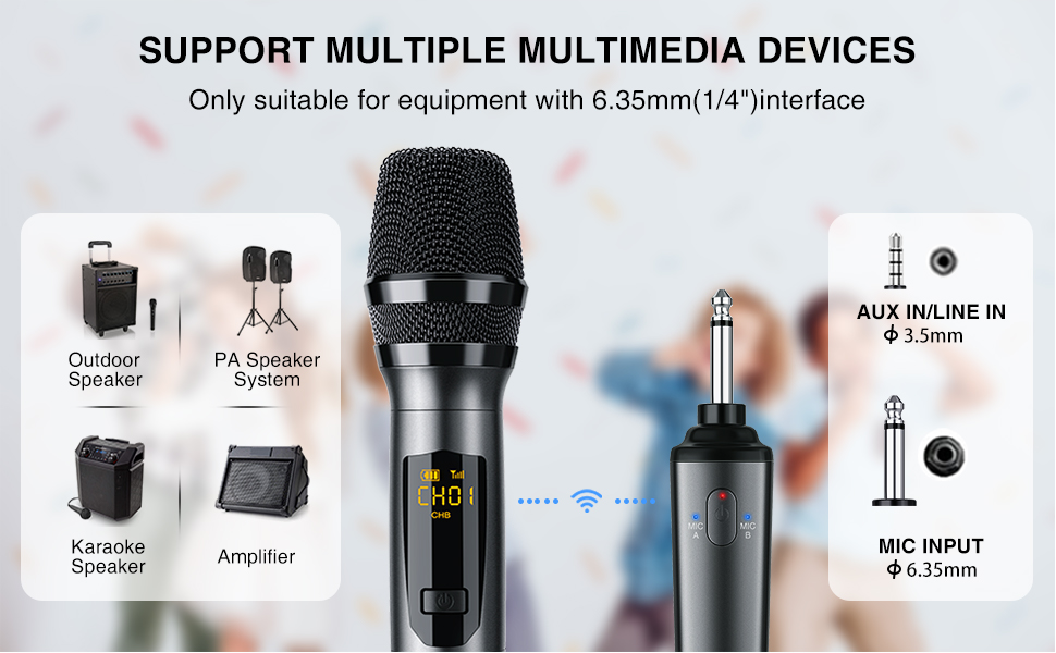 wireless rechargeable microphone