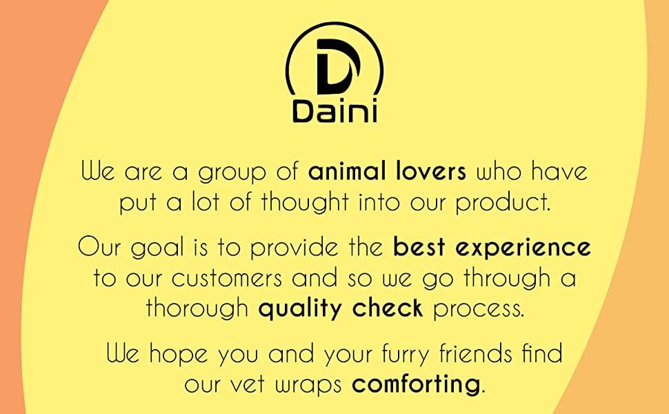 Daini Vet Wrap 5cm x 4.5 Meters - Pack of 6