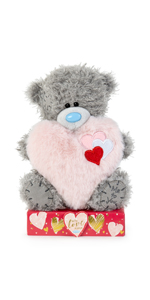 VP701024 big pink heart valentines tatty teddy bear love