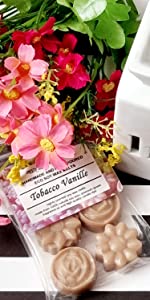 tobacco vanille wax melts with burner