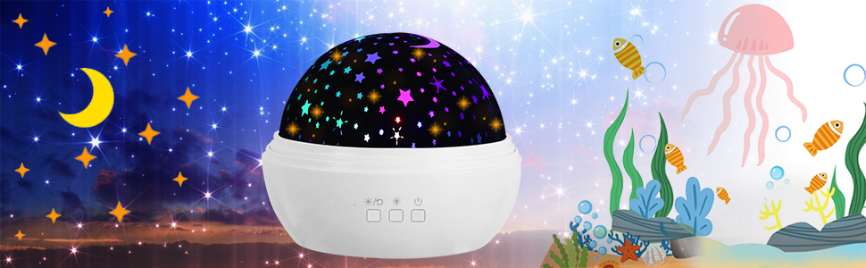 star night light projector