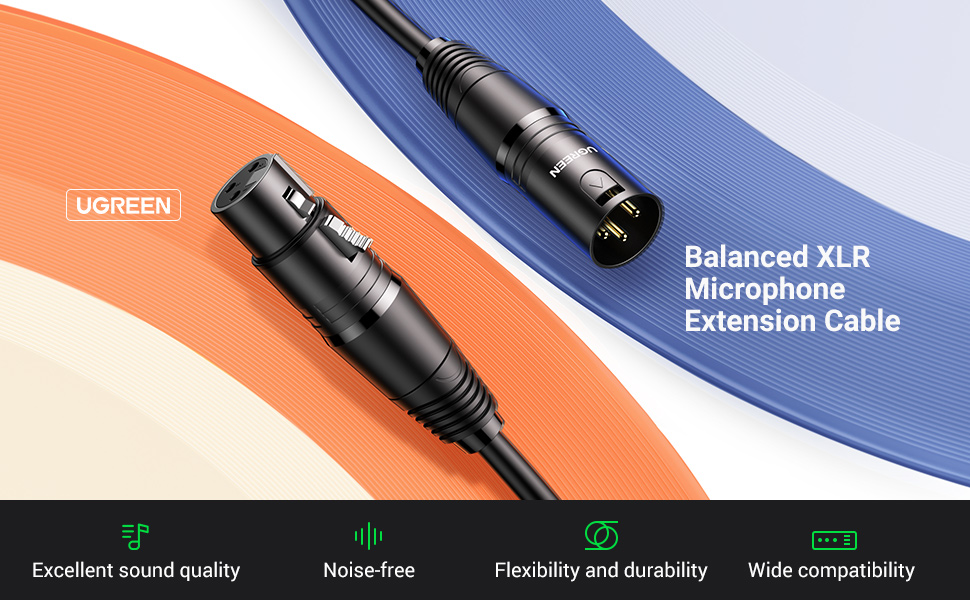 xlr mic extension cable