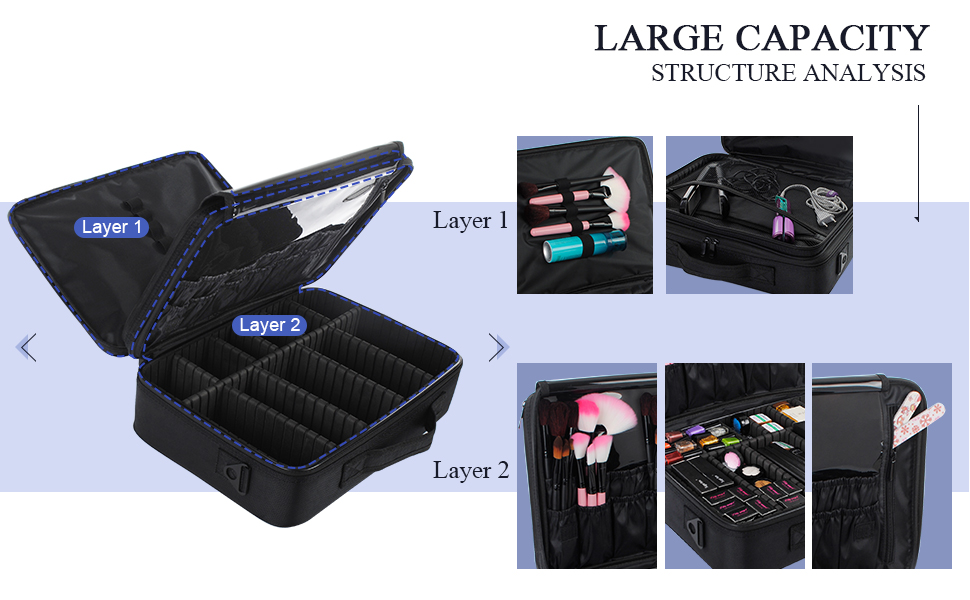 makeup travel bag