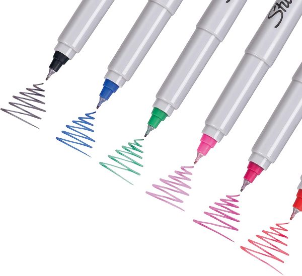 Permanent Markers | Ultra-Fine Point | Black | 2 Count