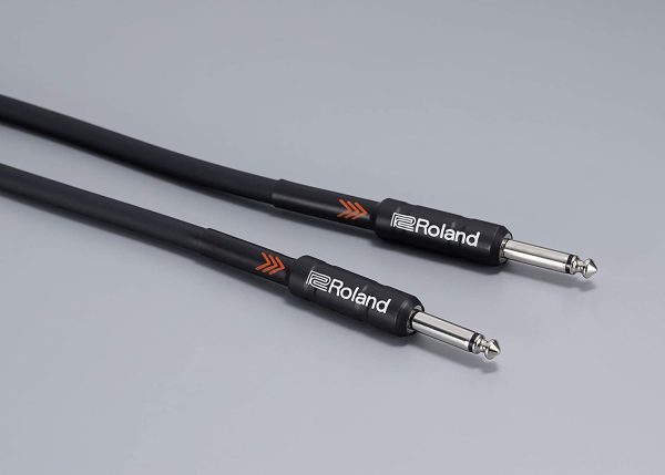 Roland RIC-B3 Black Series Instrument Cable, Black, Length: 3Ft/1M - Image 2