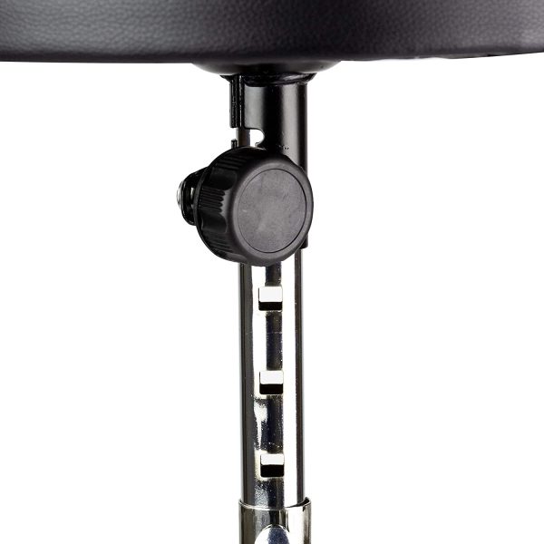 RockJam DP-001 Adjustable Drum Stool Drum Throne with Padded Seat - Image 5