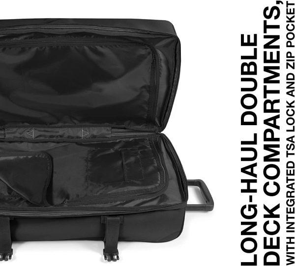 Eastpak Tranverz L Suitcase, 79 cm, 121 L, Black - Image 6