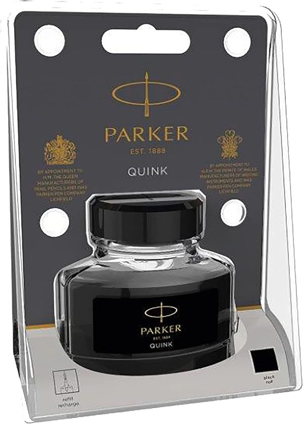 Parker Quink Ink Bottle, Black, 57 ml - Image 7