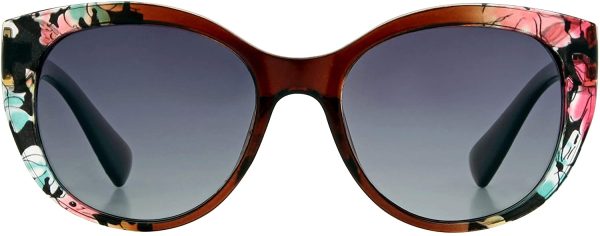 Foster Grant Women's SFGP19811 Aisha POL' Sunglasses, Patterned, One Size - Image 5