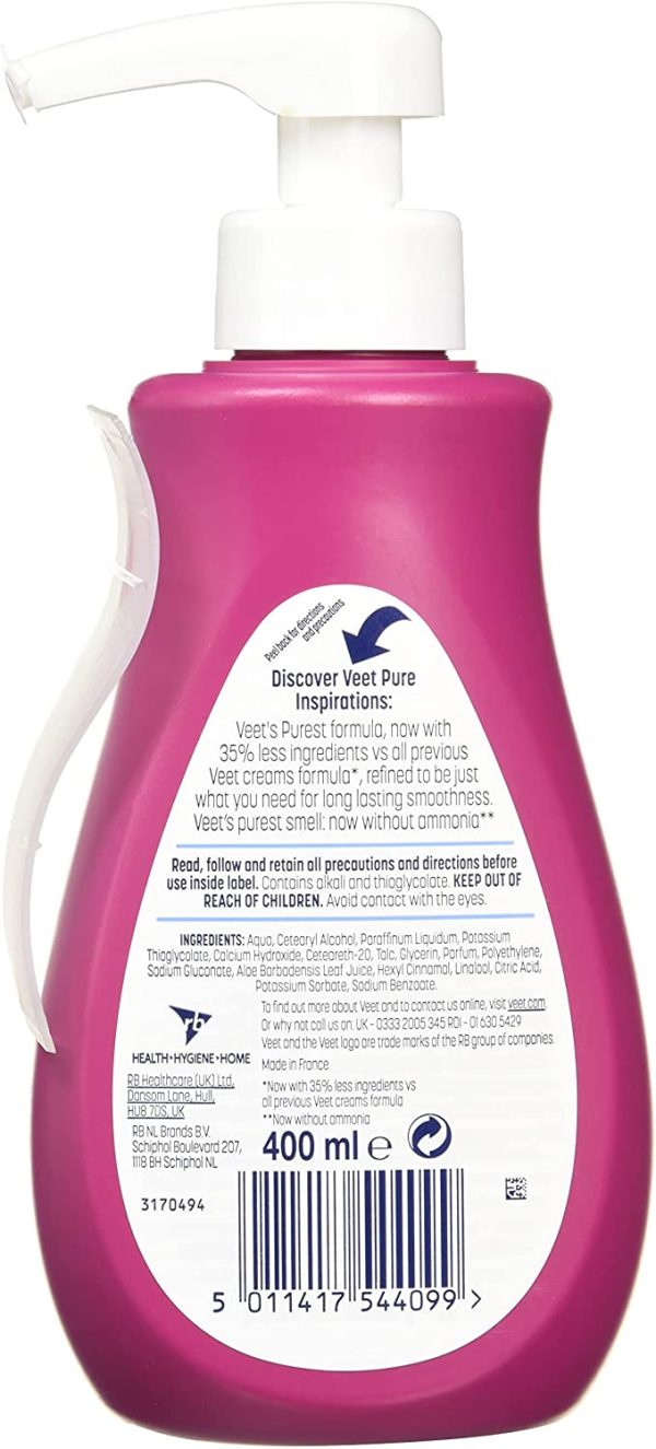 Veet Hair Removal Cream 400ml - Image 4