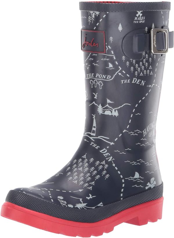 Joules Kids' Jnr Welly Print Rain Boot - Image 5