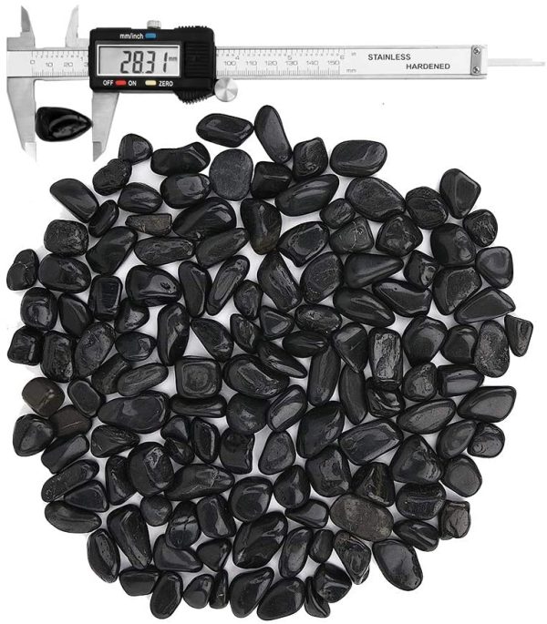 Hisredsun 2.2 Pounds Decorative Stones River Pebbles for Flowerpot, Garden and Aquarium Decoration - Image 5