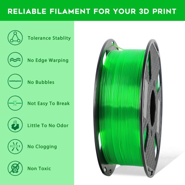 ORIENTOOLS PETG 3D Printer Filament 1.75mm, Dimensional Accuracy +/- 0.02 mm, 1kg Spool - Image 7