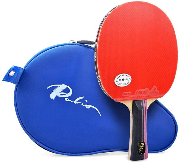 Palio] 3 Star Table Tennis Bat for Expert & Free Case in UK - Image 4