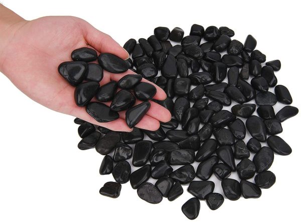 Hisredsun 2.2 Pounds Decorative Stones River Pebbles for Flowerpot, Garden and Aquarium Decoration - Image 3