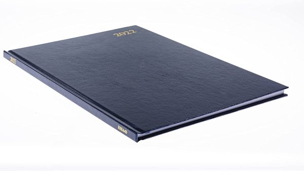 Essential A4 Week to View 2022 Diary - Blue - Image 6