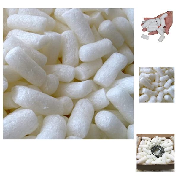 Loose fill Packaging Packing Peanuts Chips Filling Bag Biodegradable (1 Cubic/Feet Bag)