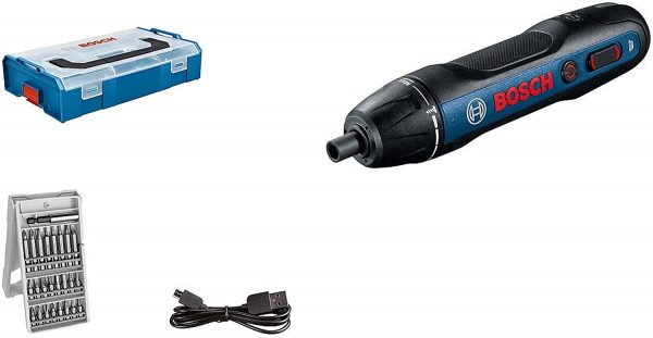 cordless screwdriver Bosch GO (incl. 25-piece bit set, USB charging cable, L-BOXX Mini) ?C Amazon Exclusive Set - Image 7