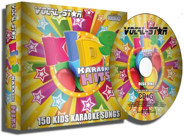 Karaoke CD Disc Set With Words - Kids Children`s Disney Pop 150 Songs - 7 CDG Discs By Vocal-Star