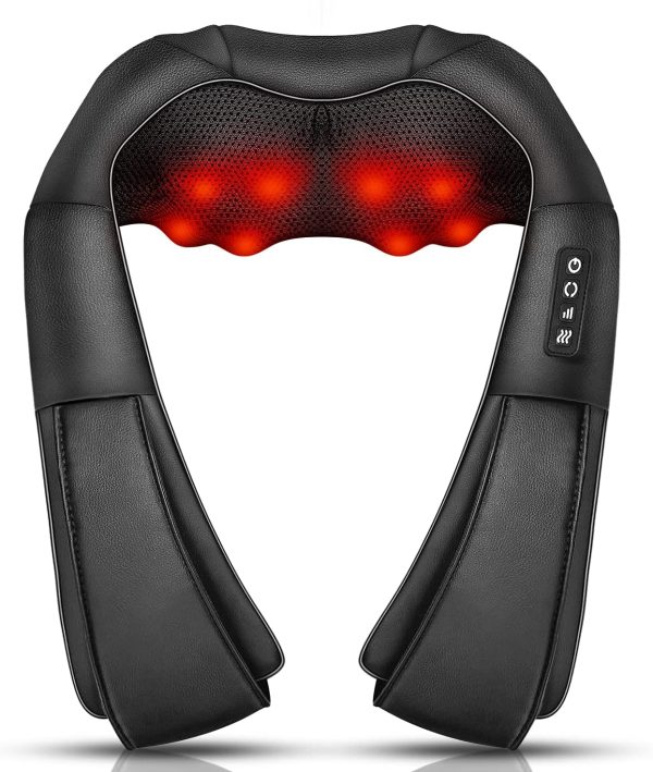 iKristin Neck Massager with Heat, Shiatsu Massager for Neck, Back, Shoulder, Foot and Leg, Deep Tissue 3D Kneading Helps to Relax Muscles at Home and Car, Comfort Gifts for Women and Men - Image 5