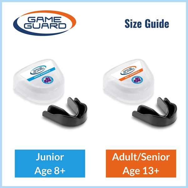 Game Guard Flavoured Boil & Bite Mouth Guard/Gum Shield ?C Mouldable Mouthguard/gumshields - Choice of Flavours - Adult/Senior/Junior/Kids/Childrens/Youth - CE Approved - School Sports, Rugby, Hockey - Image 4