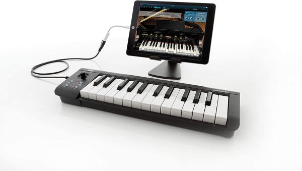 KORG MICROKEY2-25AIR Bluetooth Wireless and USB MIDI Controller - 25 Key - Black