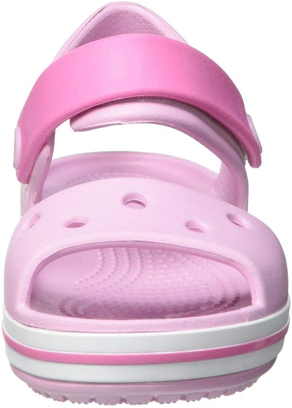 Crocs Unisex Kids Crocband Kids'' Sandal, Ballerina Pink, 4 UK Child - Image 6