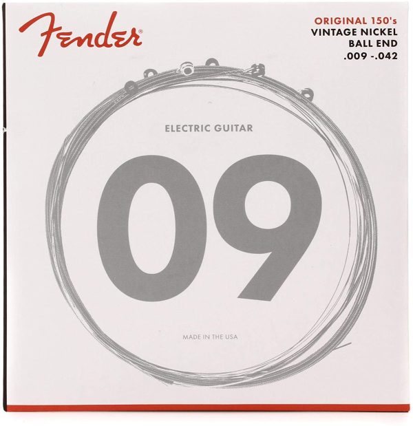 Fender 150 Nickel Wound Electric Guitar Strings Light 9-42