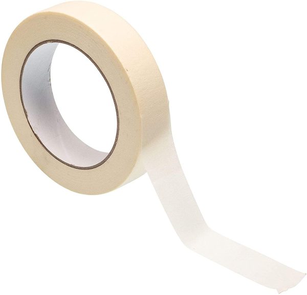 Gocableties Masking Tape, 19mm (3/4??) x 25m, Wide Cream Painters Tape for Painting, Decorating and DIY, 1 Roll - Image 5