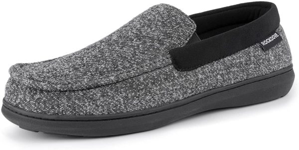 RockDove Men's SILVADUR Anti-Odor Moc Slipper - Image 4