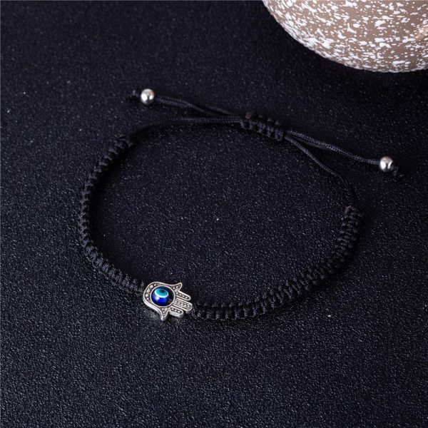 Handmade String Evil Eye Bracelet for Women Men Girls Boys Black Red Thread Adjustable Bracelets Minimalist Jewelry - Image 5