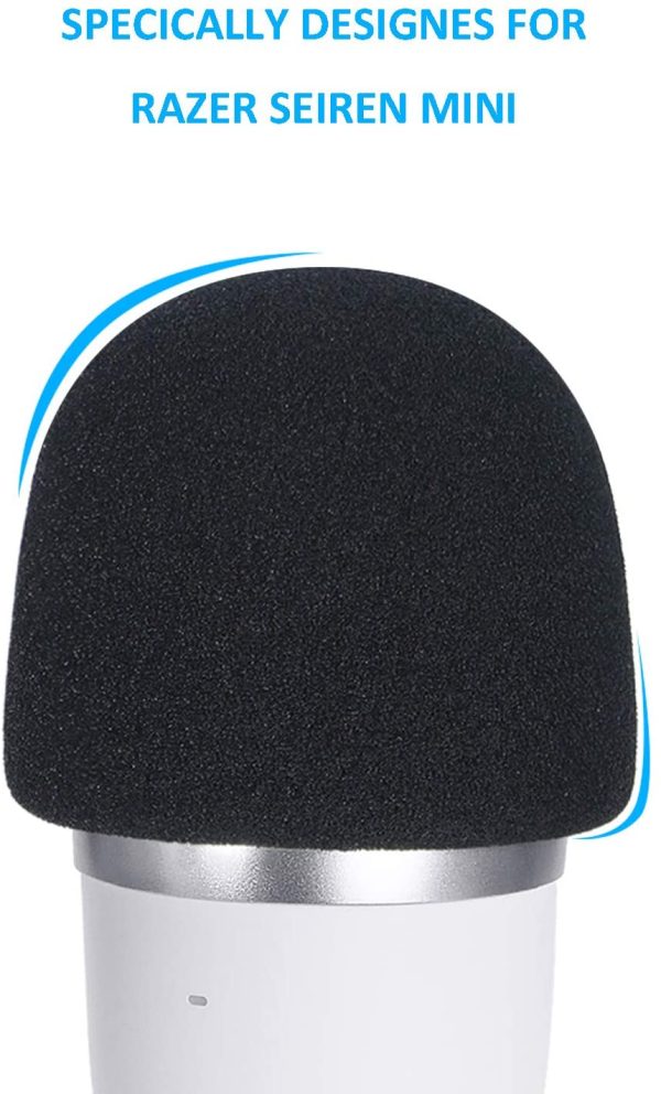 Razer Seiren Pop Filter - Mic Windscreen Foam Wind Cover Compatible with Razer Seiren Mini Streaming Microphone by YOUSHARES - Image 7