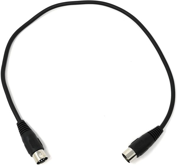 MainCore 50cm 5-pin Midi to 5-pin Midi Audio Cable. for connecting Synths, Keyboards (0.5m) - Image 2