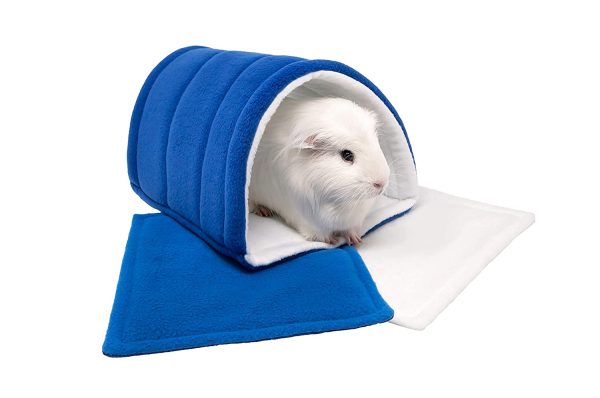 Guinea Pig and small animal fleece tunnel with two WATERPROOF pads made by ATALAS - Image 9