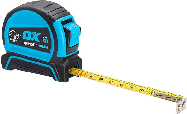 OX-P505203 Pro Dual Auto Lock Measure-3m Tape Measure, 3m - Image 3