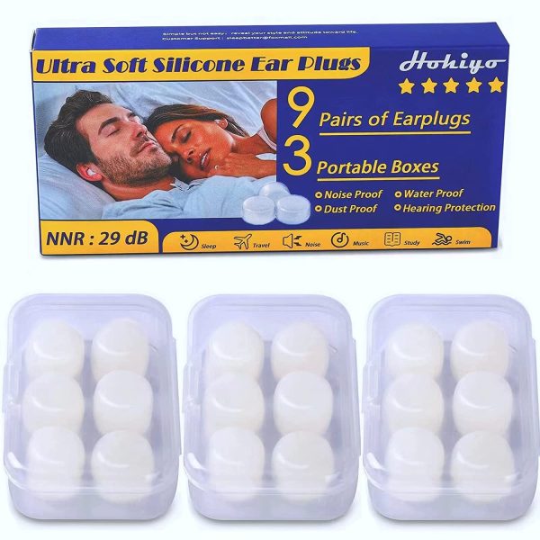 Ear Plugs for Sleeping Noise Cancelling Reusable,Earplugs,Ear Plugs for Sleep,Silicone Ear Plugs,Earplugs for Sleep,Ear Plug,Noise Cancelling Earbuds for Sleeping,New Packaging Design in 2022 - Image 4