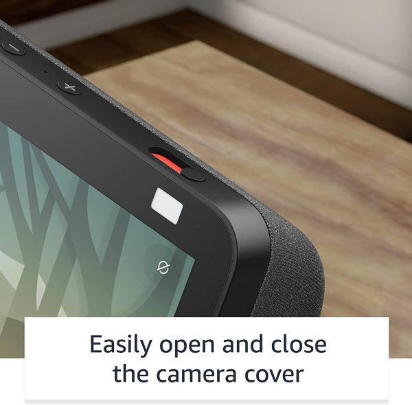 Echo Show 8 | 2nd generation (2021 release), HD smart display with Alexa and 13 MP camera | Charcoal - Image 3