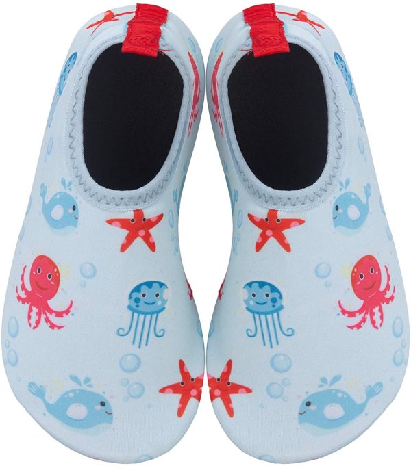 Kids Beach Shoes Swim Water Shoes Toddler Shoes Boys Girls Barefoot Aqua Socks for Children Pool Surfing Yoga Seaside Sport