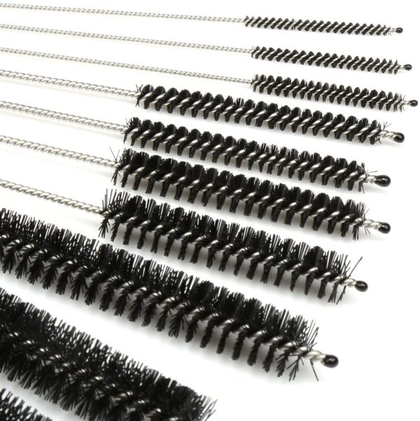 H&S Kettle Spout Brush Pipe Cleaners Teapot Nozzle Brush Set Bottle Tube Brush Glasses Straw Cleaning Brush - Image 3