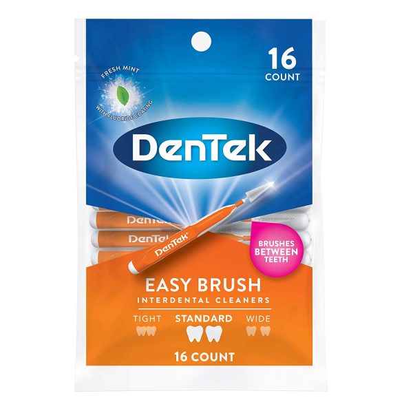 DenTek Easy Brush Interdental Cleaners, Mint, 16 Count - Image 2