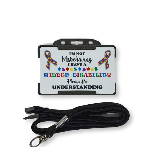 Hidden Disability ID Card - Lanyard - Disability Awareness