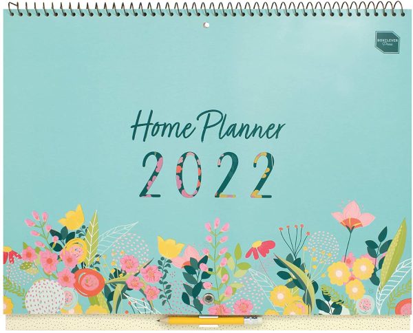 Home Planner, Family Calendar 2022. Large 2022 Calendar to Organise Busy Families. Wall Calendar 2022 Starts Now Until Dec'22. Spacious 2022 Wall Calendar with to Do Lists & Stickers. - Image 3