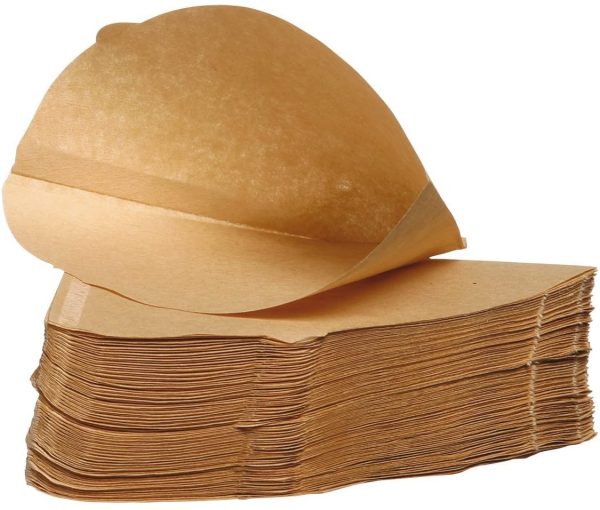 Filtropa Unbleached Coffee Filter Papers Size 4 (Four), 100% Natural, Pack of 100 - Image 2