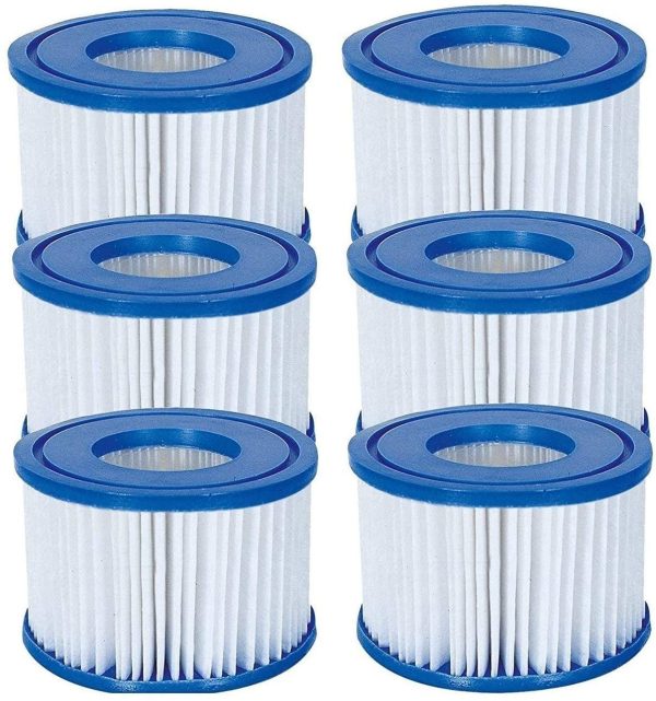 BWW BESTWAY LAY-Z-SPA HOT TUB FILTER CARTRIDGE VI FOR ALL LAY-Z-SPA MODELS - 6 X TWIN PACK 12 FILTERS